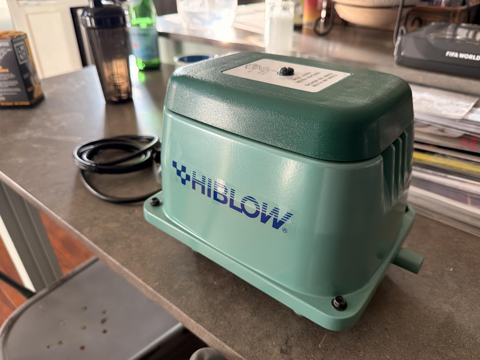 HIBLOW HP-80 Pond Aerator/ Septic Linear Air Pump customer photo 2
