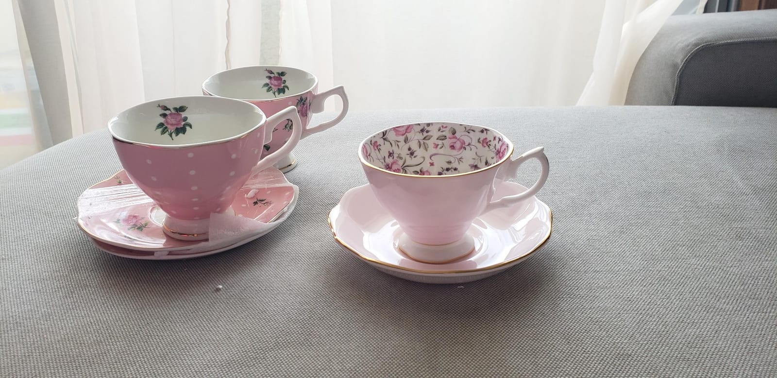 Royal Albert Rose Confetti Teacup & Saucer Set customer photo 1
