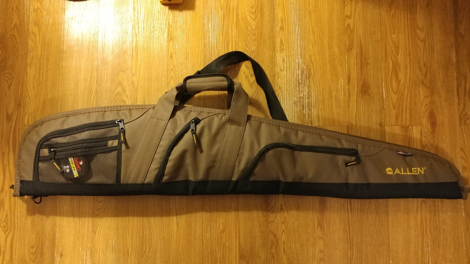 Allen Company Daytona Soft Rifle Case - Padded Endura Gun Case with 4 Accessory Pockets, Adjustable Shoulder Sling, Lockable Zippers & D-Ring for Hunting & Range Use customer photo 1