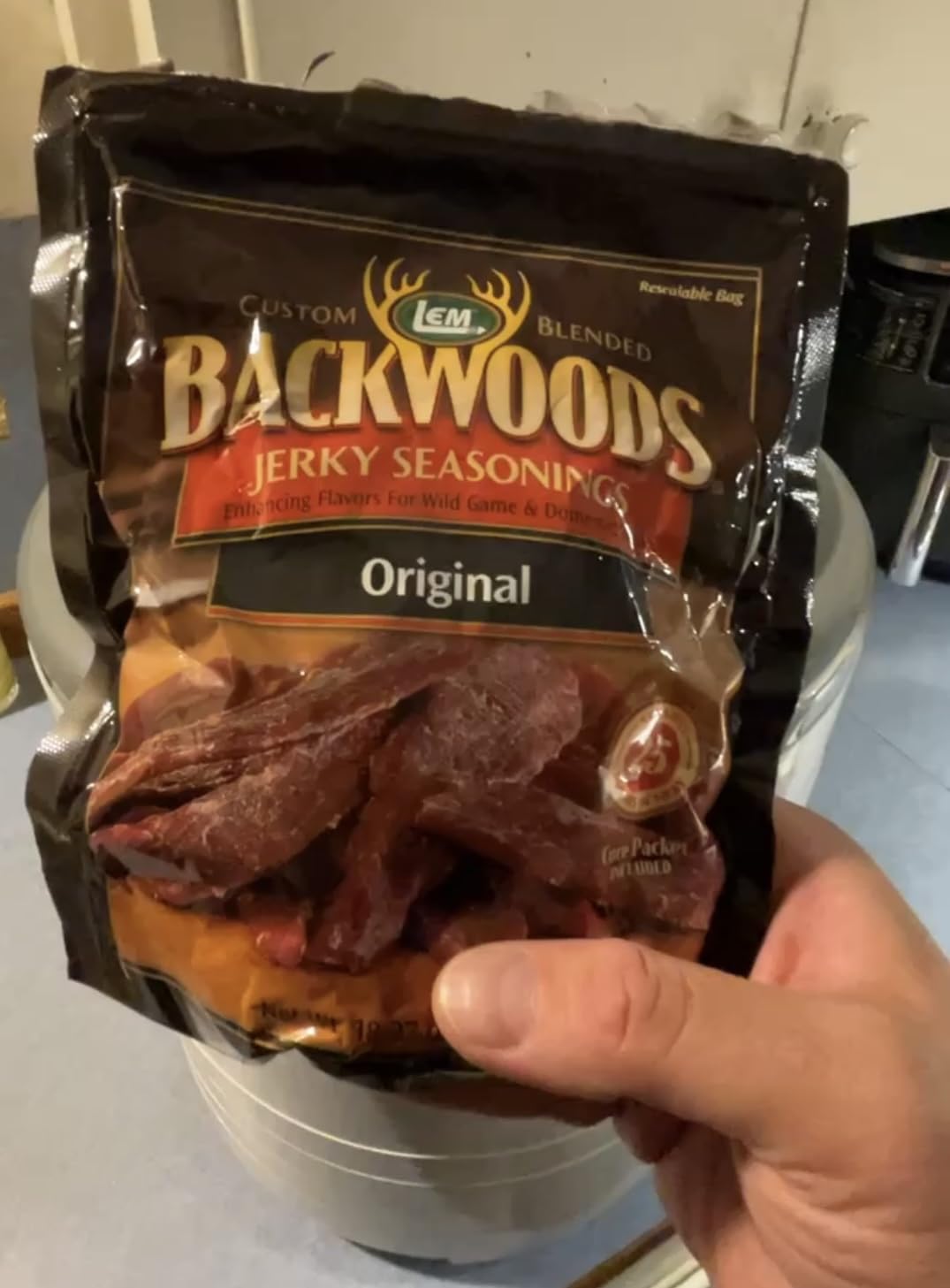 LEM Products Backwoods Original Jerky Seasoning, 18.3 oz Packet customer photo 1