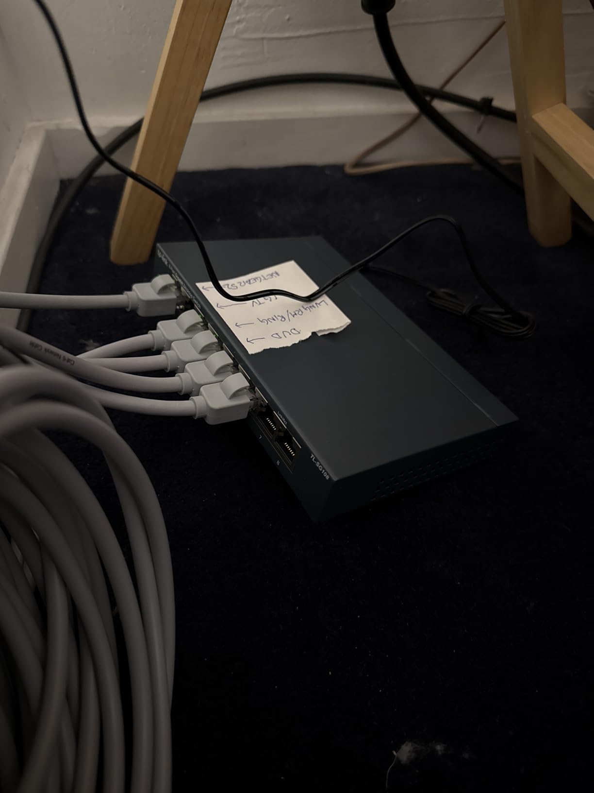 TP-Link 8 Port Gigabit Ethernet Network Switch - Ethernet Splitter | Plug & Play | Fanless | Sturdy Metal w/ Shielded Ports | Traffic Optimization | Unmanaged | Lifetime Protection (TL-SG108) customer photo 1