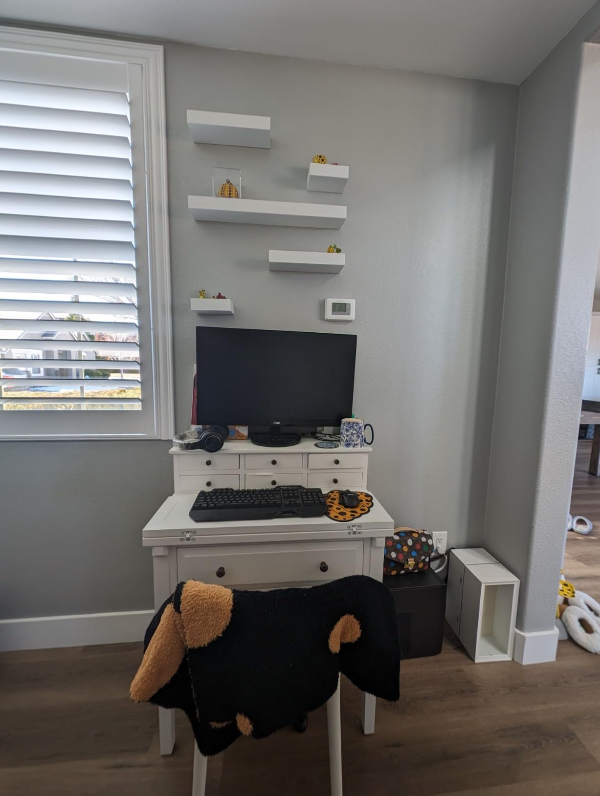 Safavieh American Homes Collection Abigail Distressed Black Fold Down Desk customer photo 1