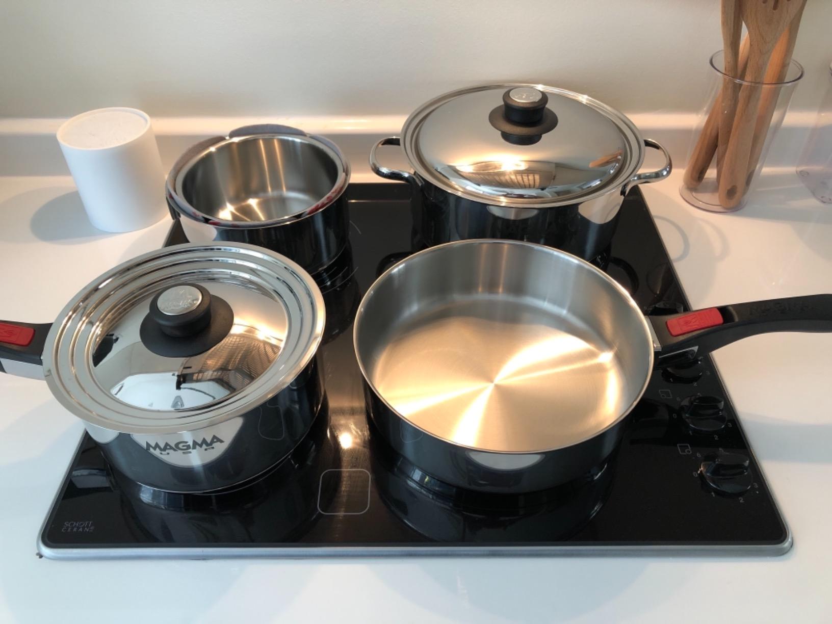Magma A10-360L-IND 10 Piece Stainless Steel Nesting Cookware Set customer photo 1
