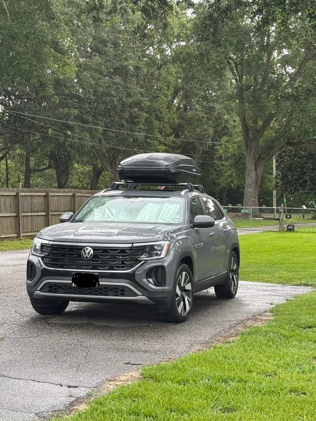 SportRack Vista XL Rear Opening Cargo Box,Black customer photo 2