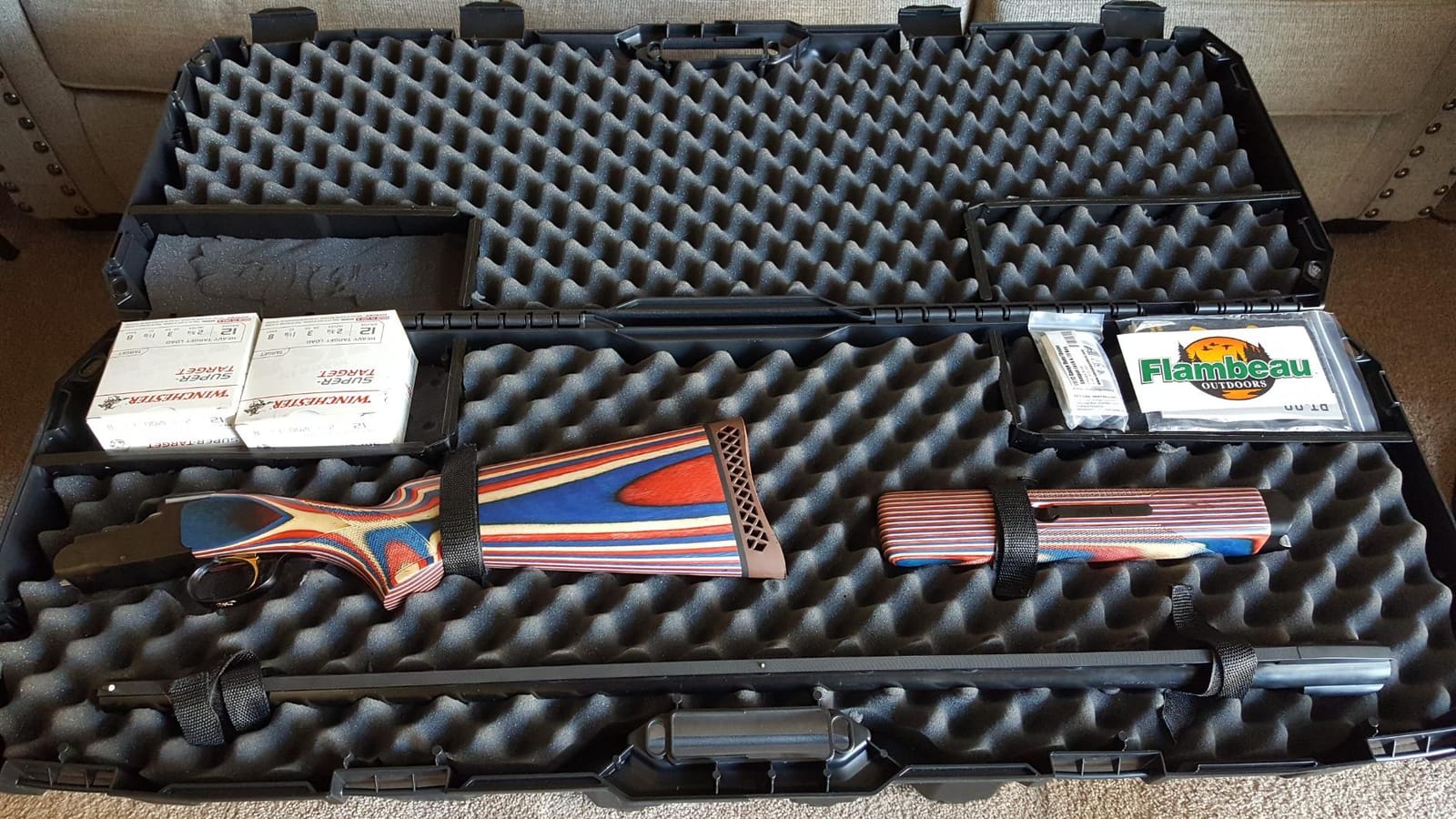 Flambeau Outdoors 40in Rifle Hard Case with Zerust Foam Lined Velcro Straps customer photo 1