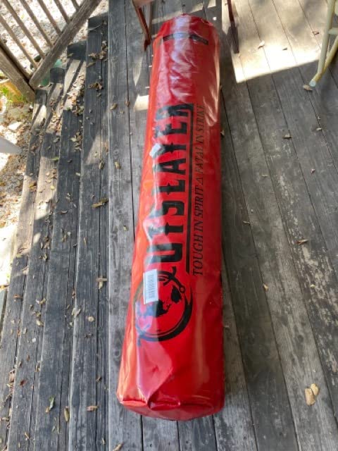 Outslayer Muay Thai Kickboxing Heavy Punching Bag – 6ft 130 lb – Made in USA – for MMA, Boxing & Training customer photo 1
