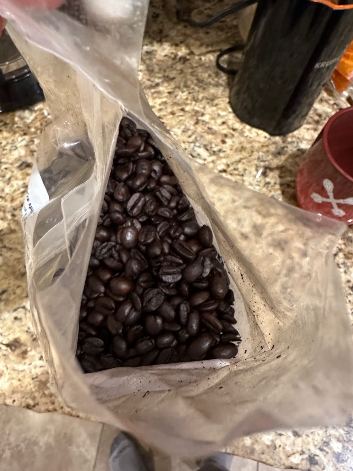 San Francisco Bay Coffee DECAF Gourmet Blend Whole Bean Coffee, 2 lb bag customer photo 1
