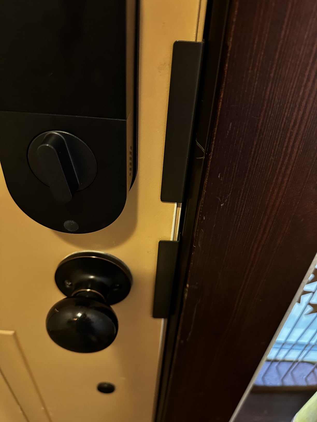 Door Armor MAX 5 Piece Door Reinforcement Kit, Anti Kick in Door Security | Door Jamb, Frame & Hinge Reinforcement, Heavy Duty Steel Door Protection, Made In USA, Powder Coated Alloy Steel (Aged Bronze) customer photo 2