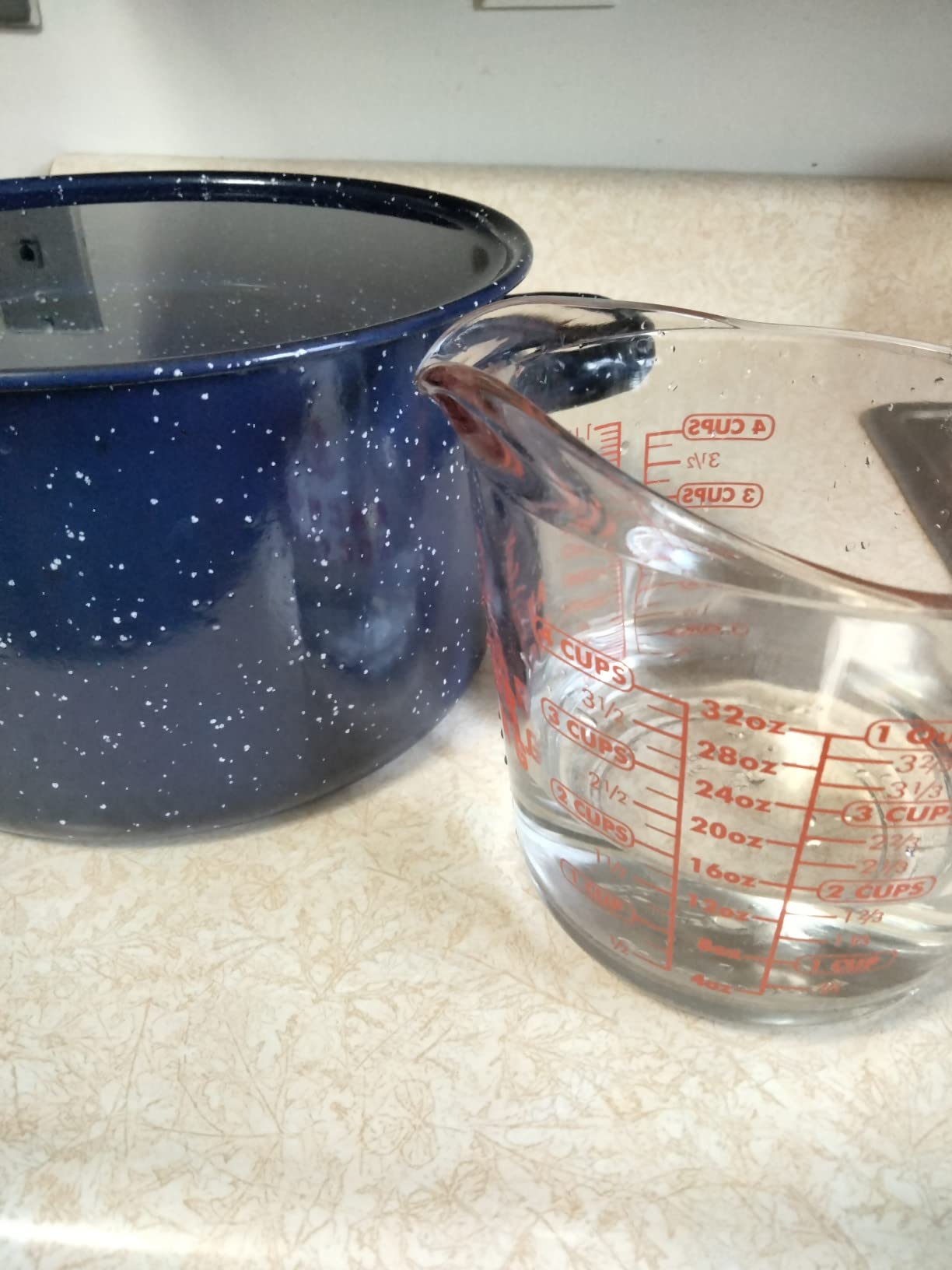 IMUSA 6 Qt Enamel Stock Pot for Canning, Blue customer photo 2