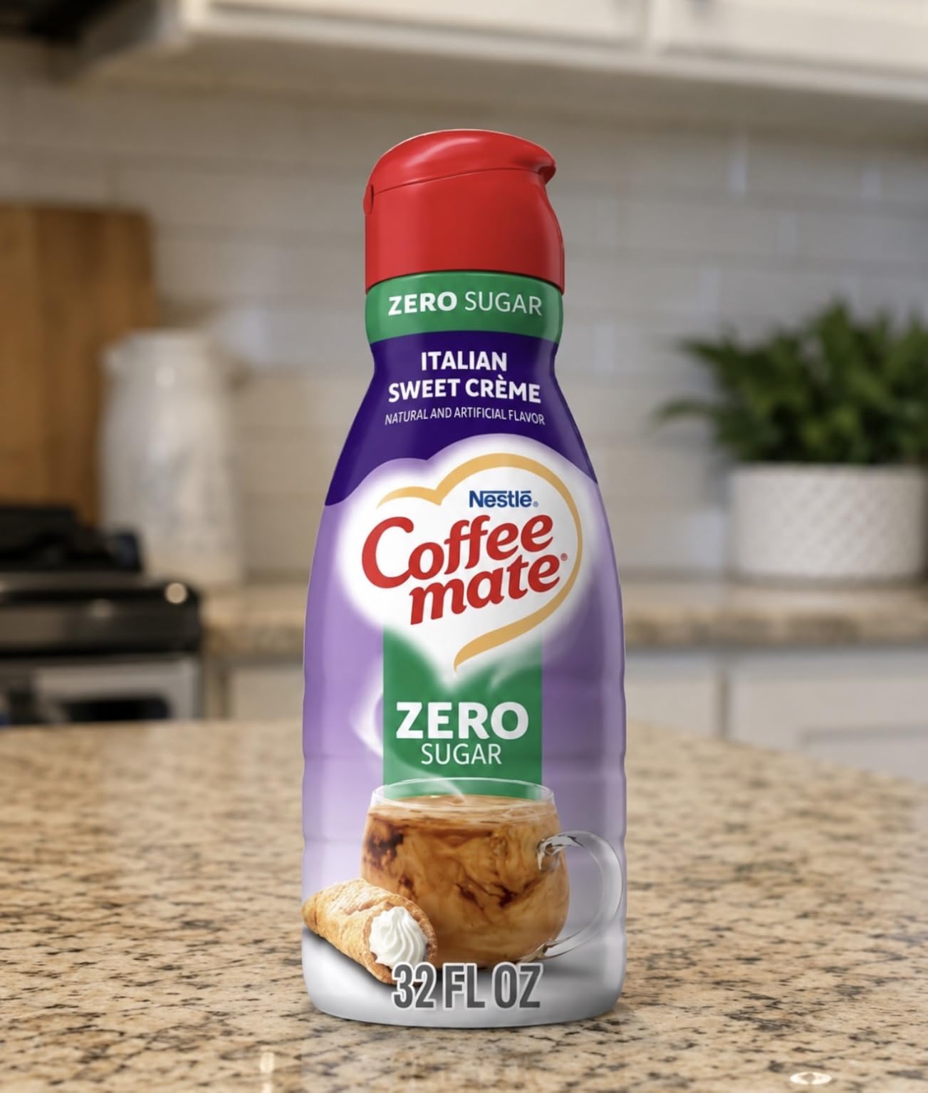 Coffee mate Italian Sweet Creme Zero Sugar Coffee Creamer, 32 Fl Oz customer photo 1