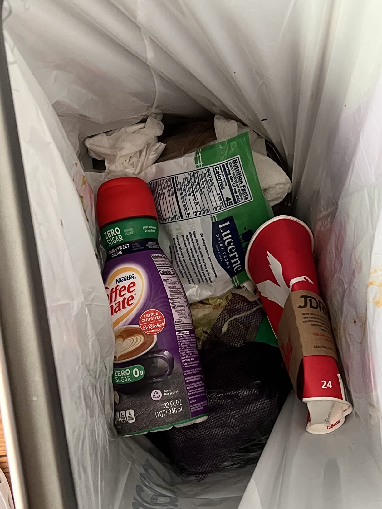 Coffee mate Italian Sweet Creme Zero Sugar Coffee Creamer, 32 Fl Oz customer photo 2