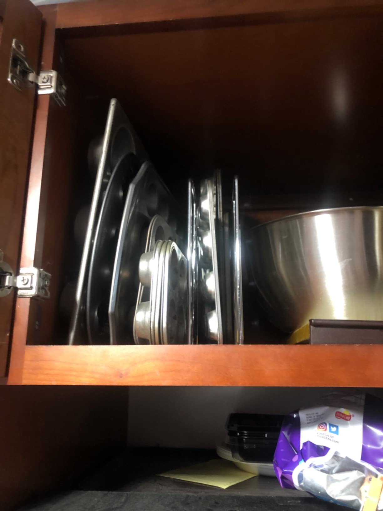 Rev-A-Shelf Baking Sheet Organizer for Wall or Base Kitchen Cabinets customer photo 2