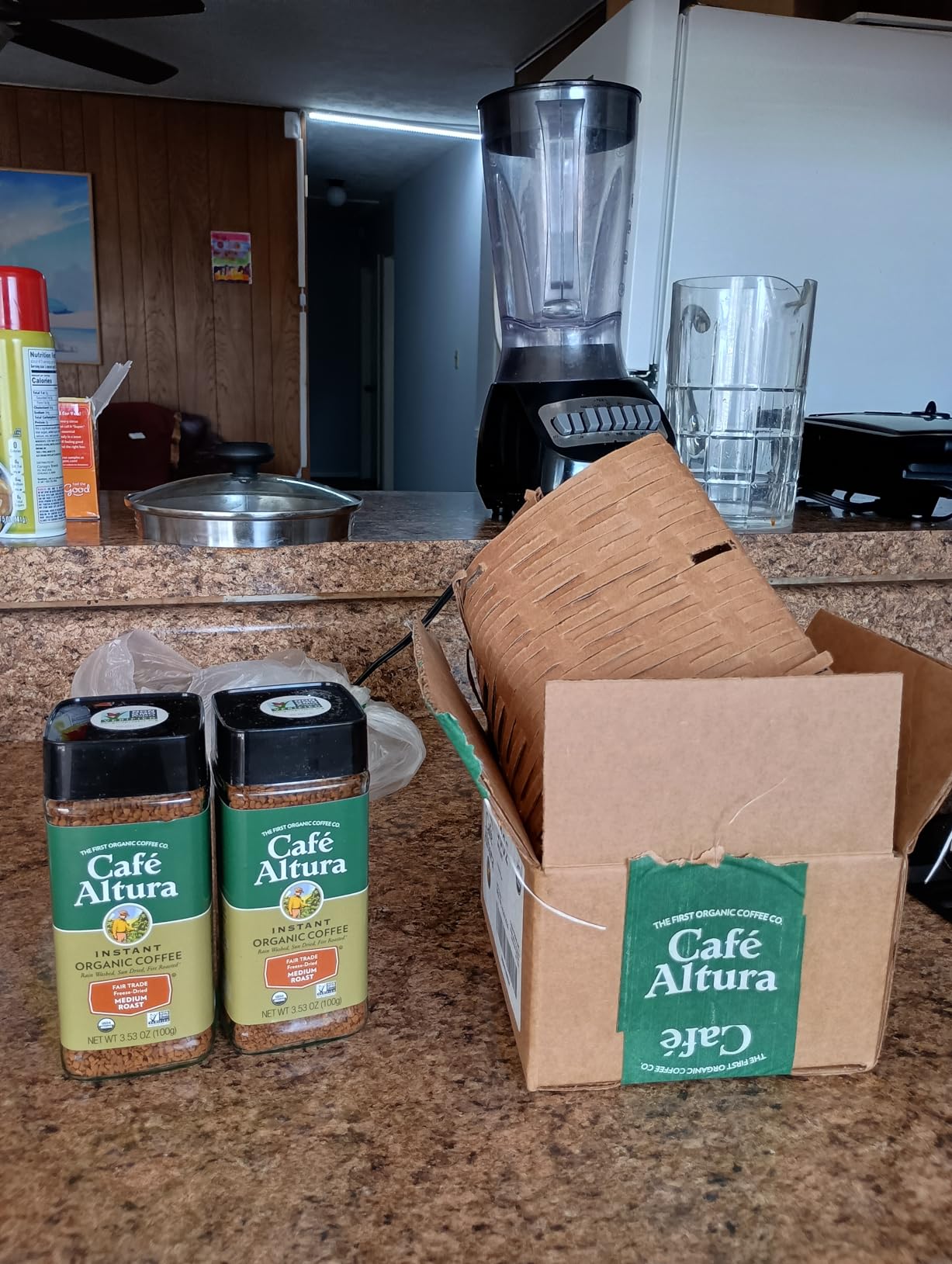 Cafe Altura Instant Organic Coffee, Medium Roast, 3.53 Oz Jar (Pack of 2) customer photo 1