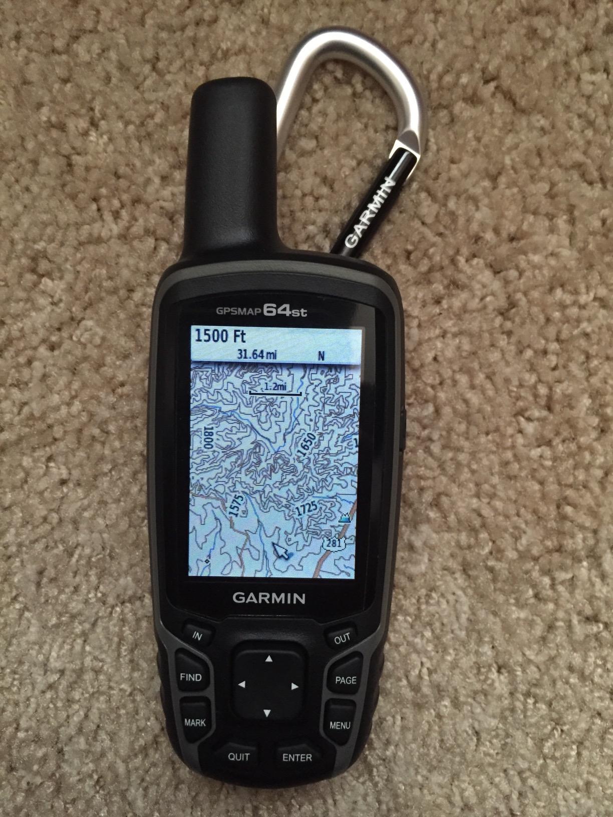 Garmin GPSMAP 64st, TOPO U.S. 100K with High-Sensitivity GPS and GLONASS Receiver customer photo 1