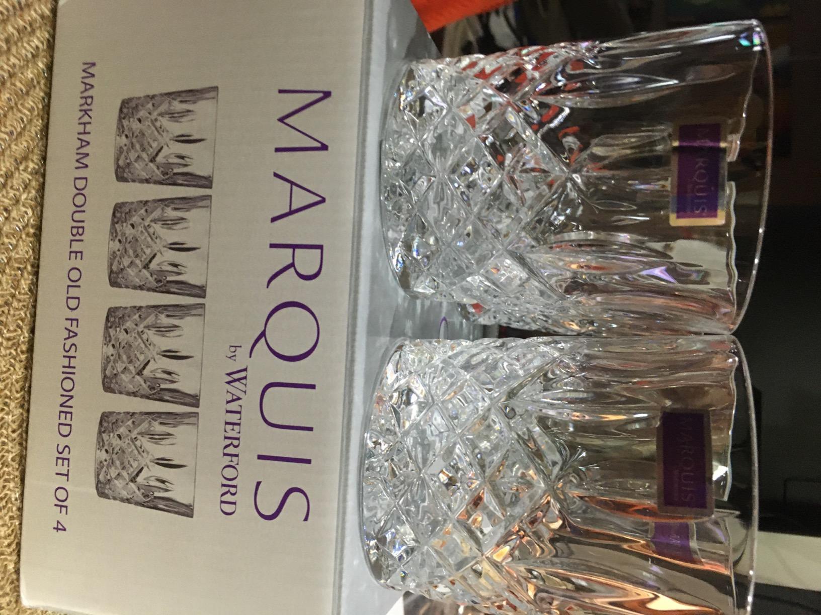 Marquis by Waterford Markham Double Old Fashion Set of 4, 11 oz, Clear customer photo 2