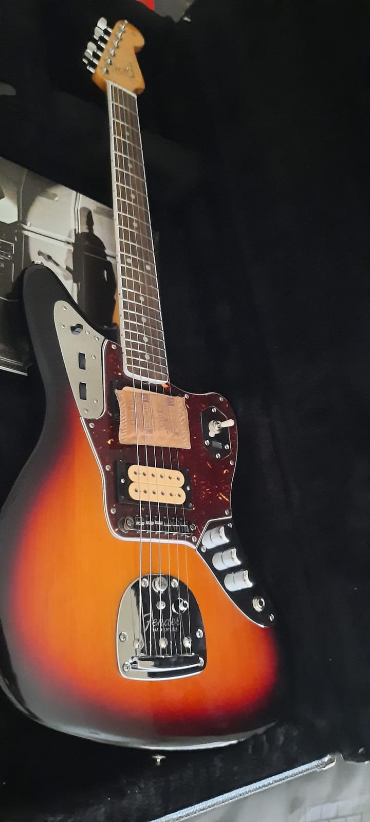Fender Kurt Cobain Jaguar Electric Guitar, with 2-Year Warranty, 3-Color Sunburst, Rosewood Fingerboard customer photo 1