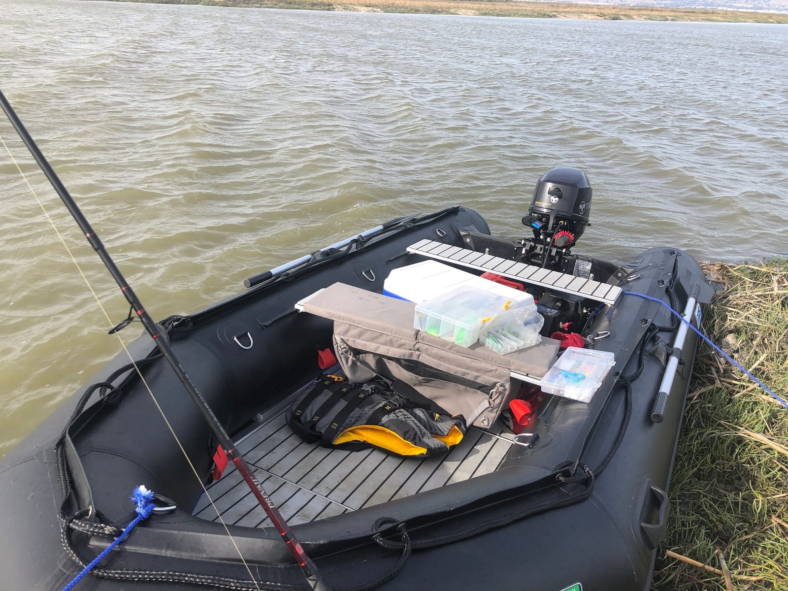 BRIS 1.2mm PVC 12.5 ft Inflatable Boat Inflatable Fish Hunter & Person Inflatable Raft Boat customer photo 1
