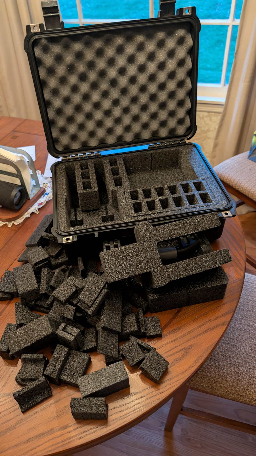 Case Club 2 Pistol & 18 Magazine Case with Accessory Pocket. Pre-Cut, Heavy Duty, Waterproof with Silica Gel for Gun Rust Prevention (Upgraded Gen-2) customer photo 1