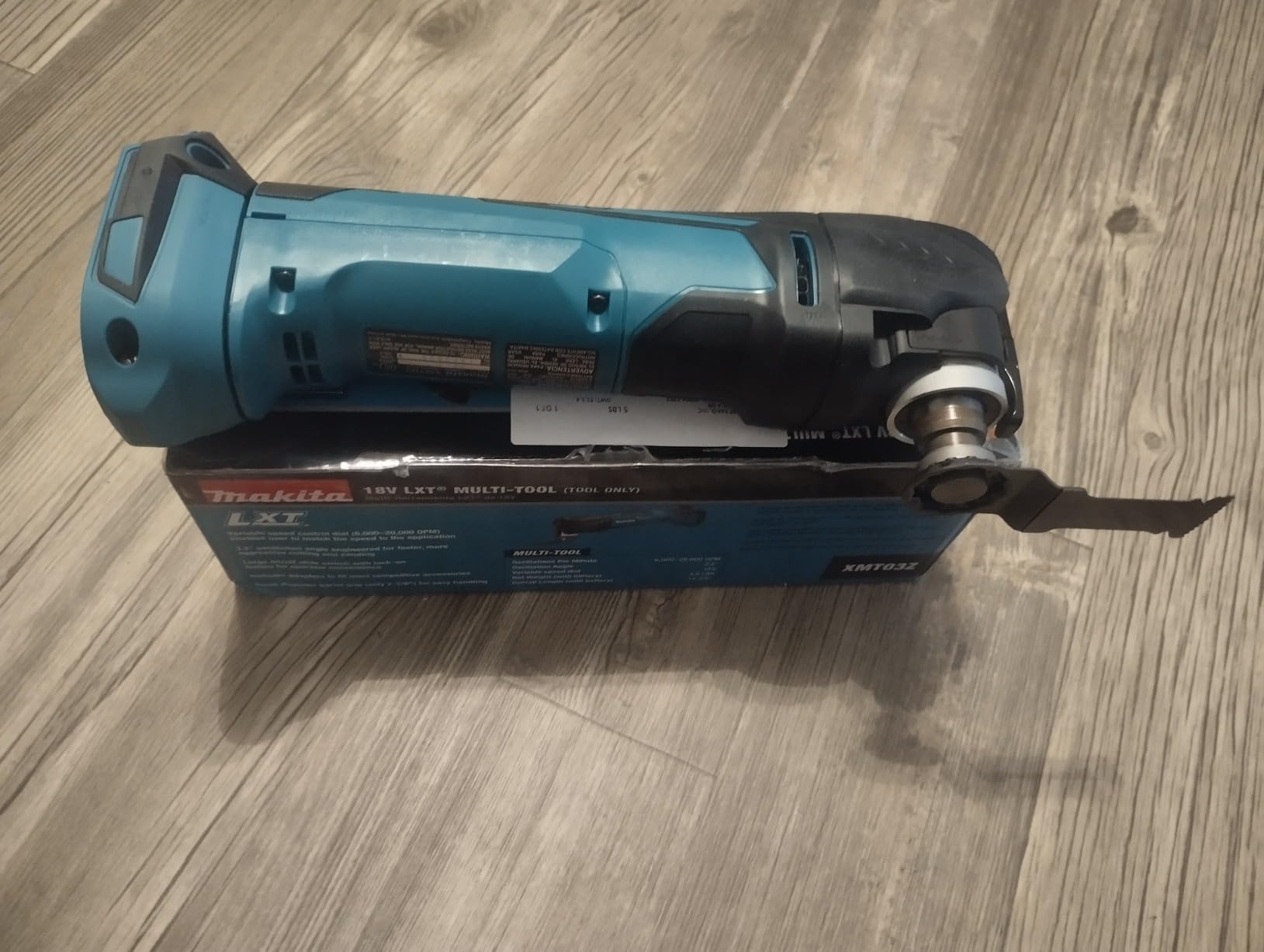 Makita XMT03Z 18V LXT Lithium-Ion Cordless Multi-Tool, Tool Only customer photo 2