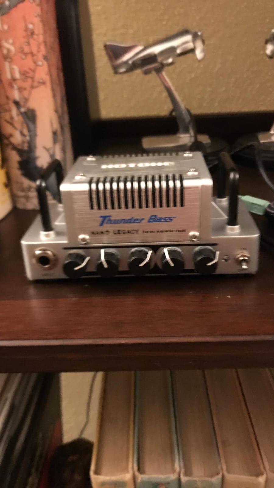Hotone Thunder Bass Mini Bass Guitar Amplifier Head, 5 Watt customer photo 1