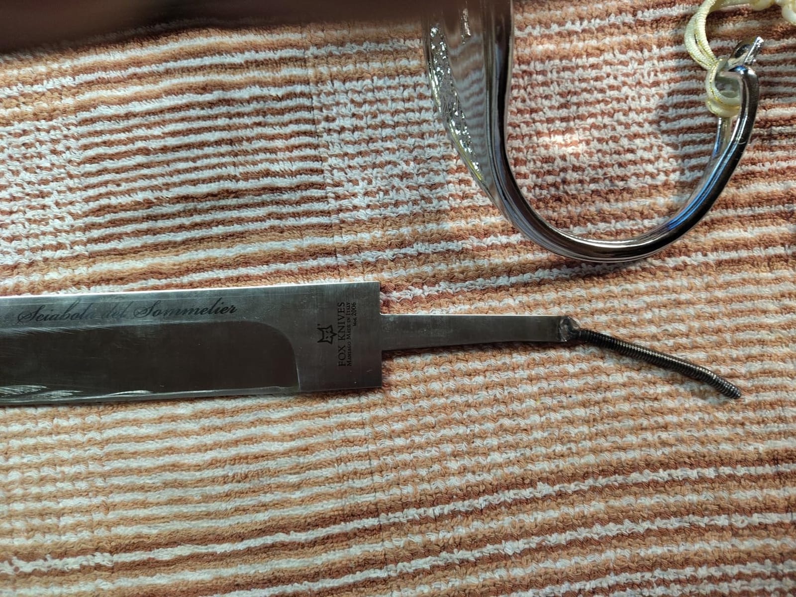 Fox Knives Champagne Saber Sword, Sciabola del Sommelier, Bottle Opener customer photo 1