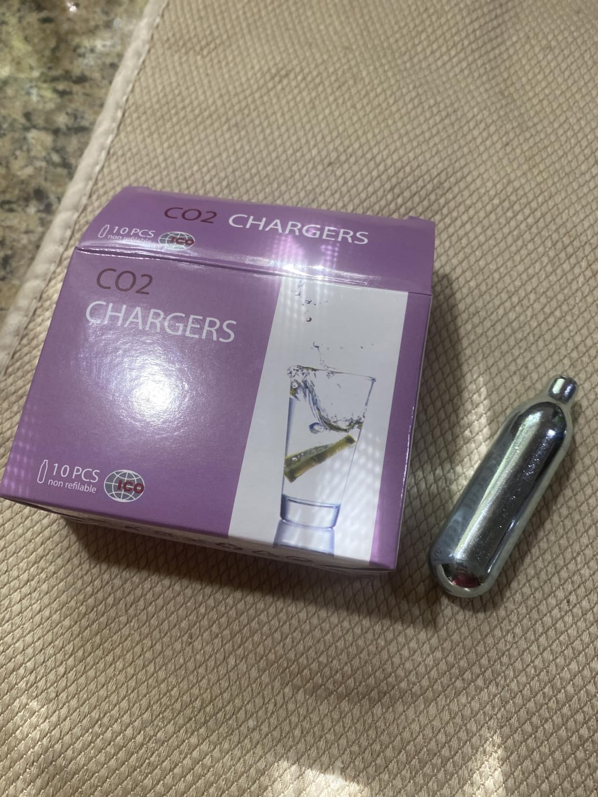 8 Gram CO2 Cartridges for Soda Siphon (10pcs) Food Grade, Non-Threaded customer photo 2