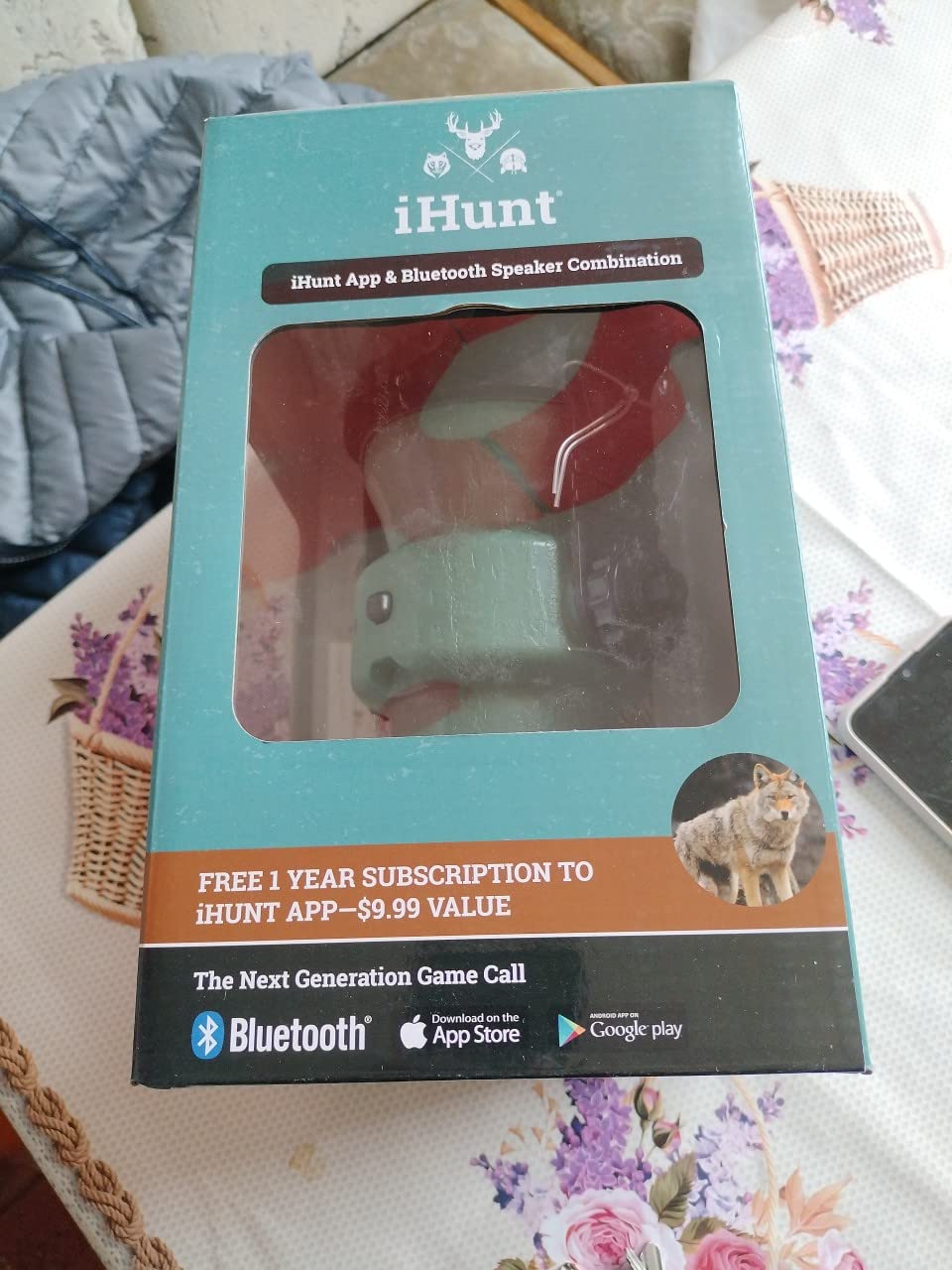 iHunt Ultimate Electronic Game Call and Bluetooth Speaker Combo, EDIHGC, Free App with 750 Animal Calls, 59 Species, Rugged and Portable. customer photo 1