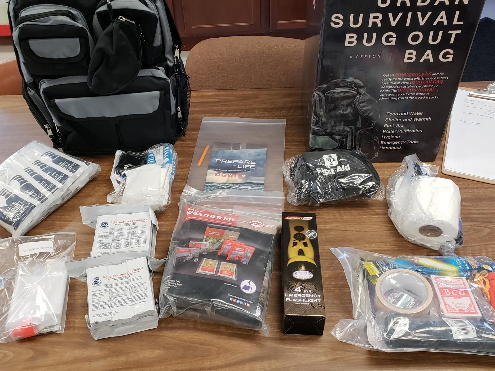 Emergency Zone 2 & 4 Person 72 Hour Survival Kit | Bug Out Bag with Food, Water, First Aid, Emergency Shelter, Survival Gear - Disaster Preparedness Go Bag for Earthquake, Hurricane, Car, Home customer photo 1