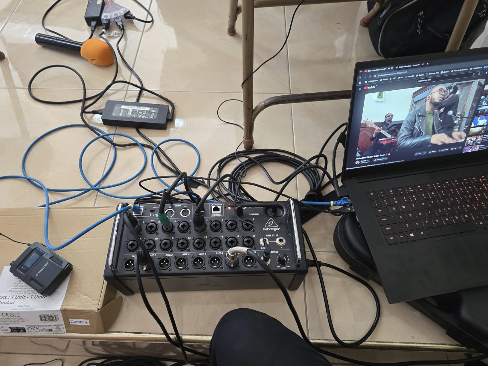 Behringer X AIR XR18 18-Channel Digital Mixer with WiFi and Midas Preamps customer photo 1