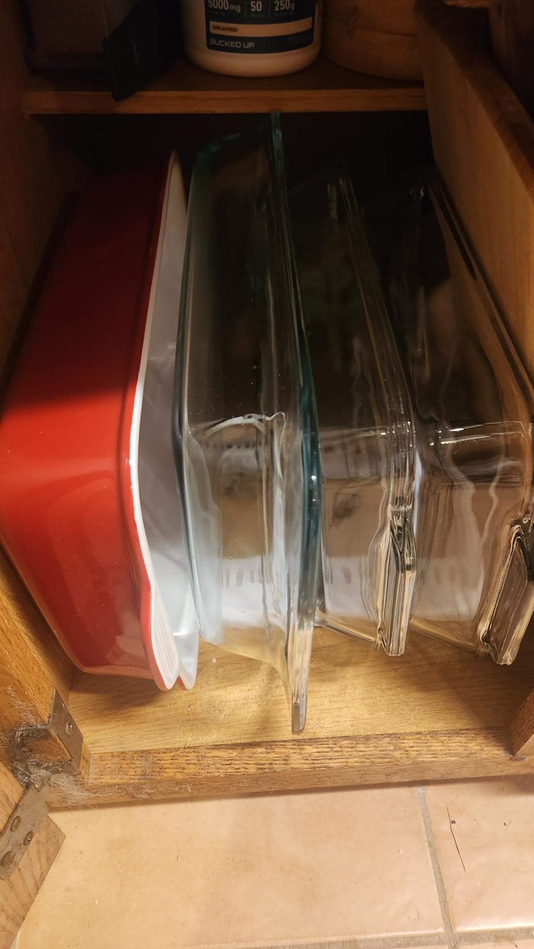 YouCopia StoreMore Bakeware Rack, Adjustable Dividers, Baking Pan Organizer customer photo 2
