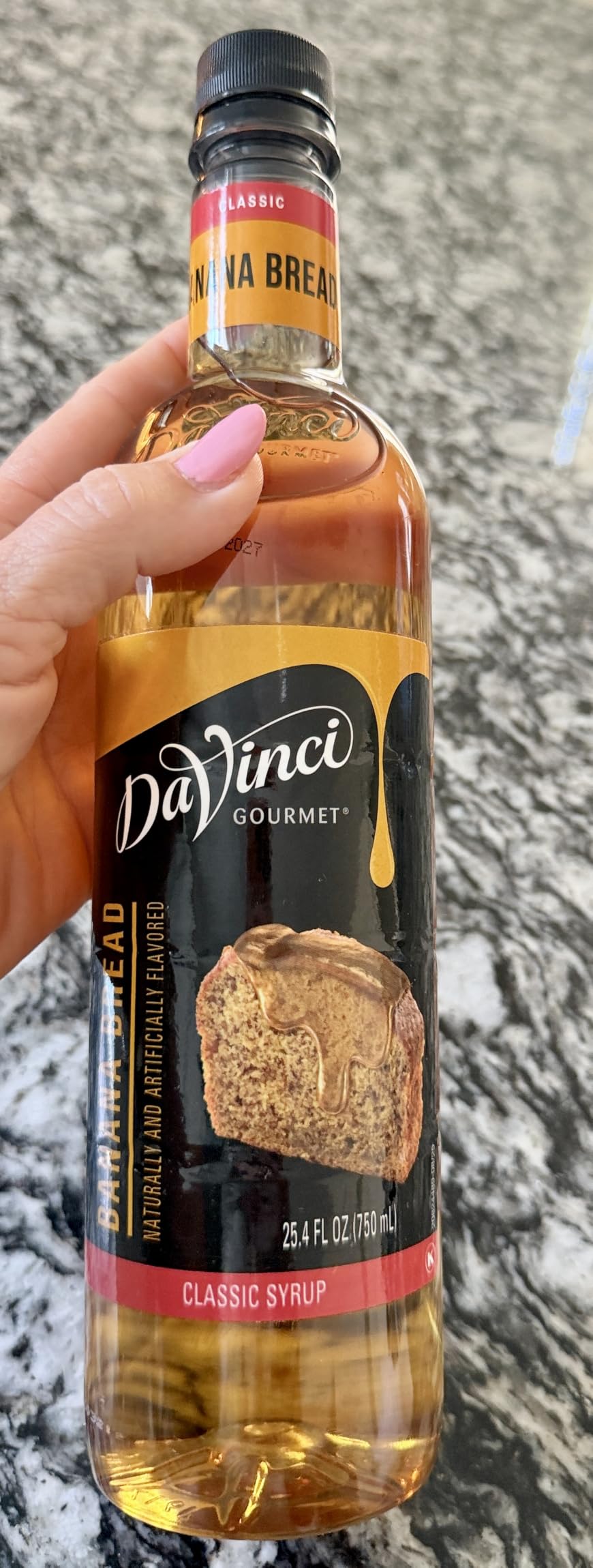 DaVinci Gourmet Classic Vanilla Syrup, 25.4 Fluid Ounces (Pack of 1) customer photo 2