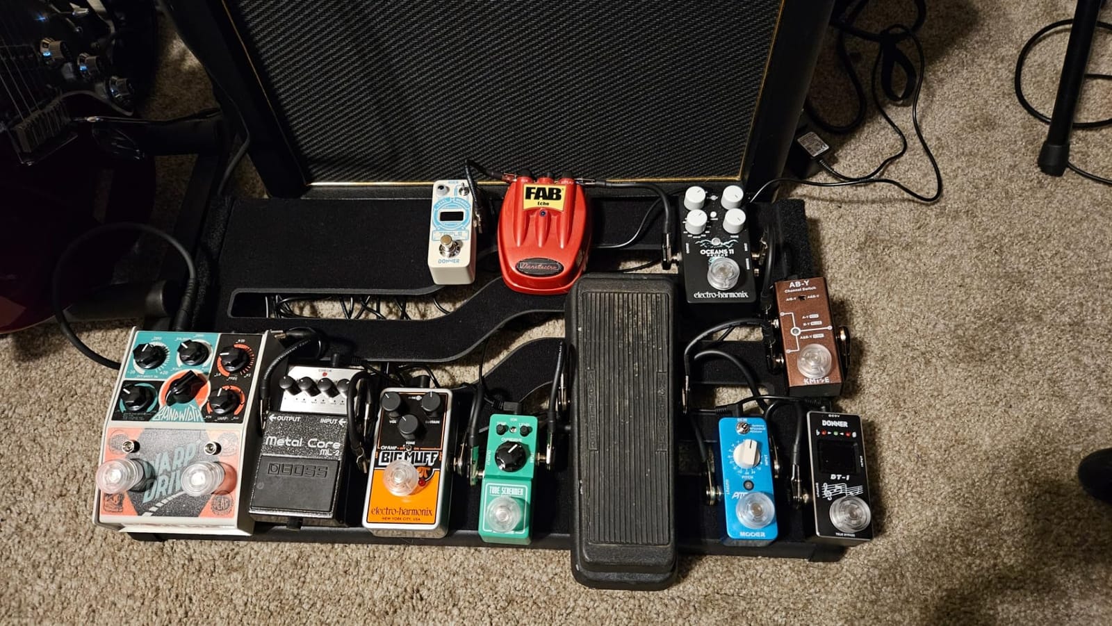 Donner DP-1 Guitar Power Supply 10 Isolated DC Output for 9V/12V/18V Effect Pedal customer photo 2