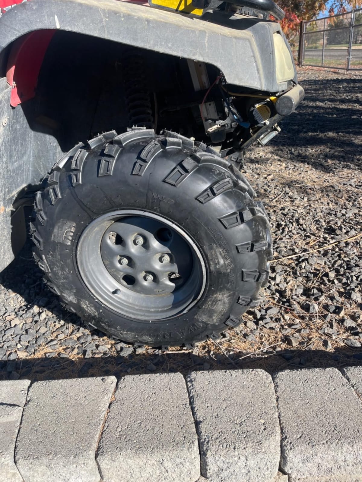 WANDA Set4 ATV/UTV Tires 25x8-12 Front & 25x10-12 Rear 6PR P373-10243/10244 customer photo 2
