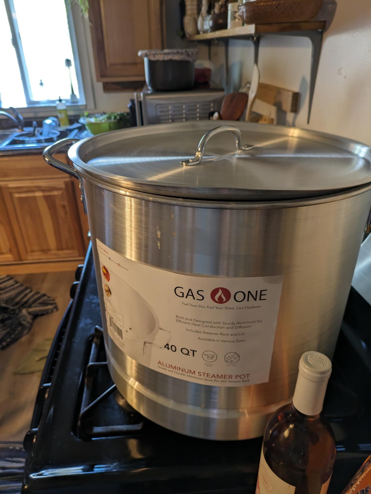 40 Qt Tamale Steamer Vaporera Stock Pot Premium Aluminum Tamalera 10 Gallons customer photo 1