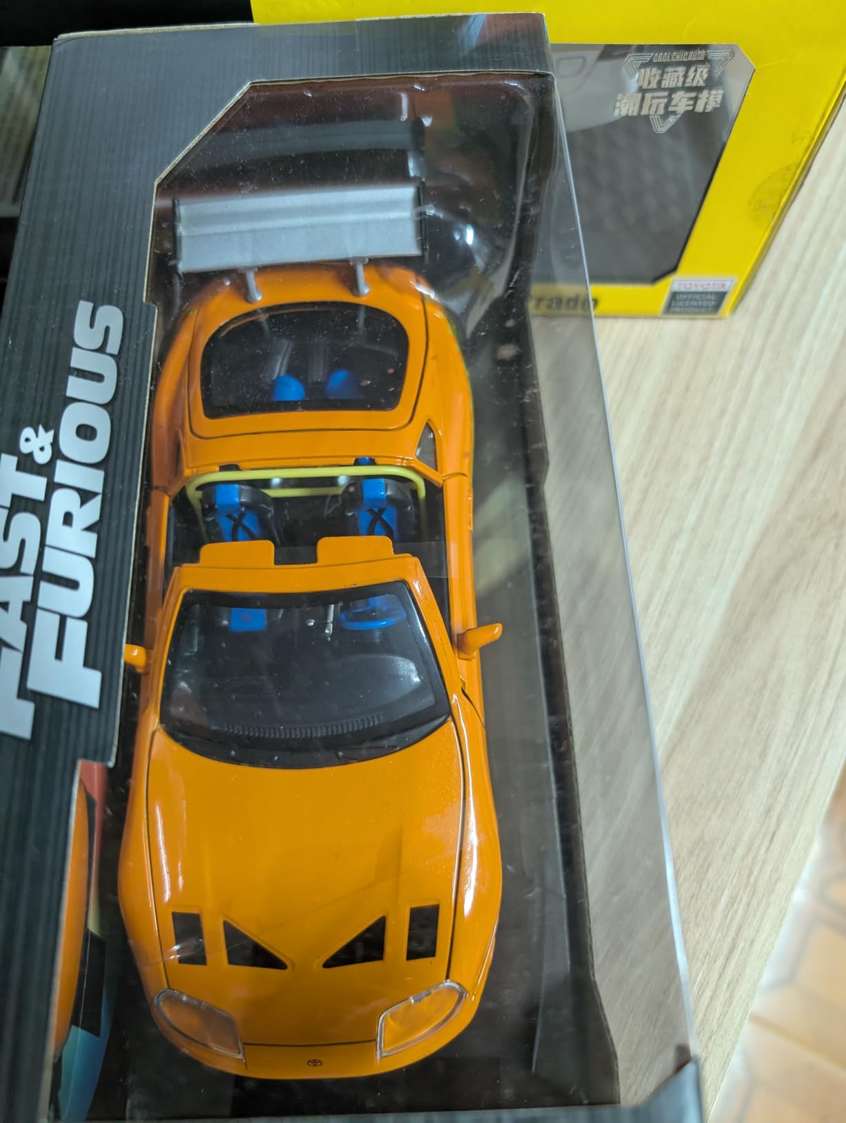 Jada Toys Fast & Furious 1:24 Brian's Toyota Supra Die-cast Car, Toys for Kids and Adults, Orange (97168) customer photo 2