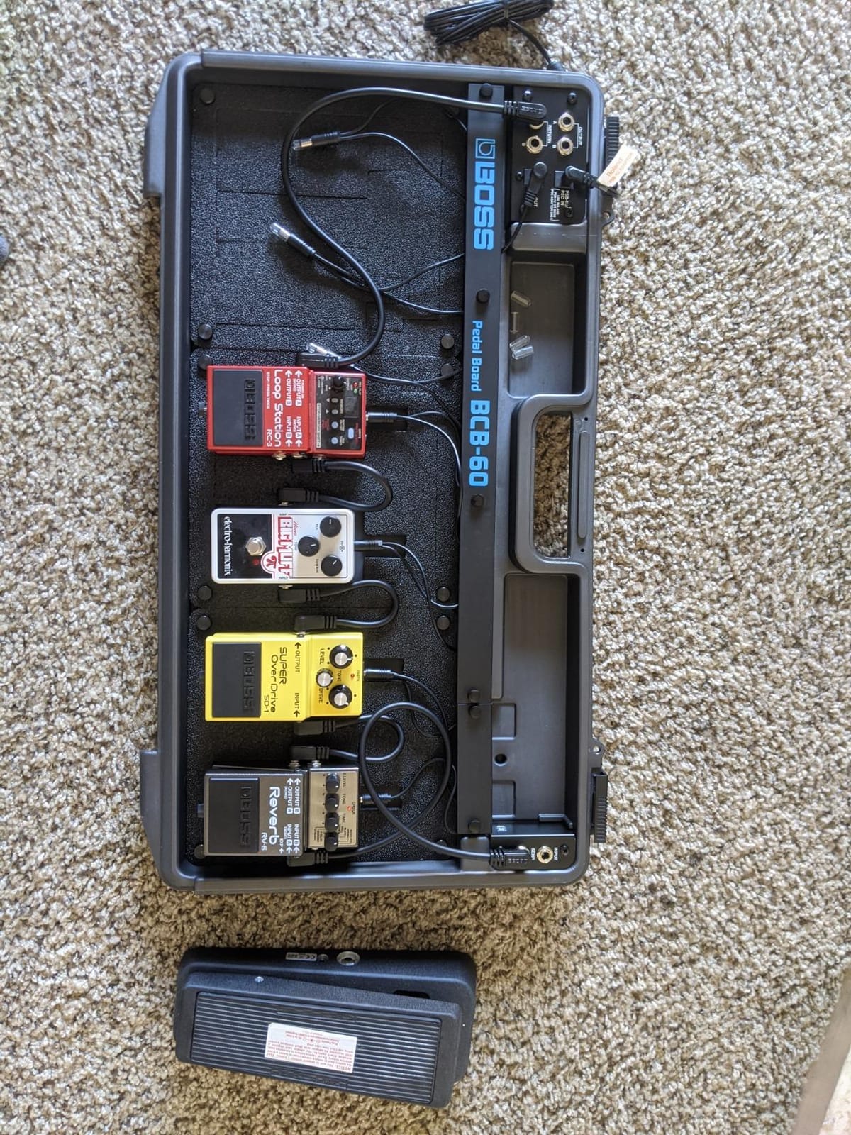 BOSS RV-6 Reverb Guitar Pedal customer photo 1