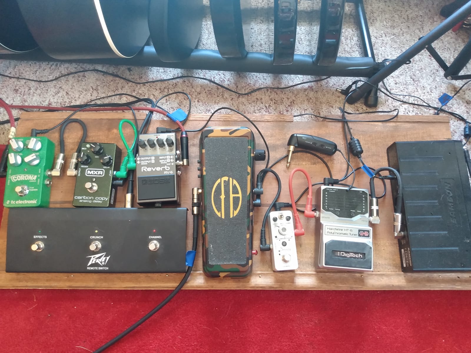 BOSS RV-6 Reverb Guitar Pedal customer photo 2