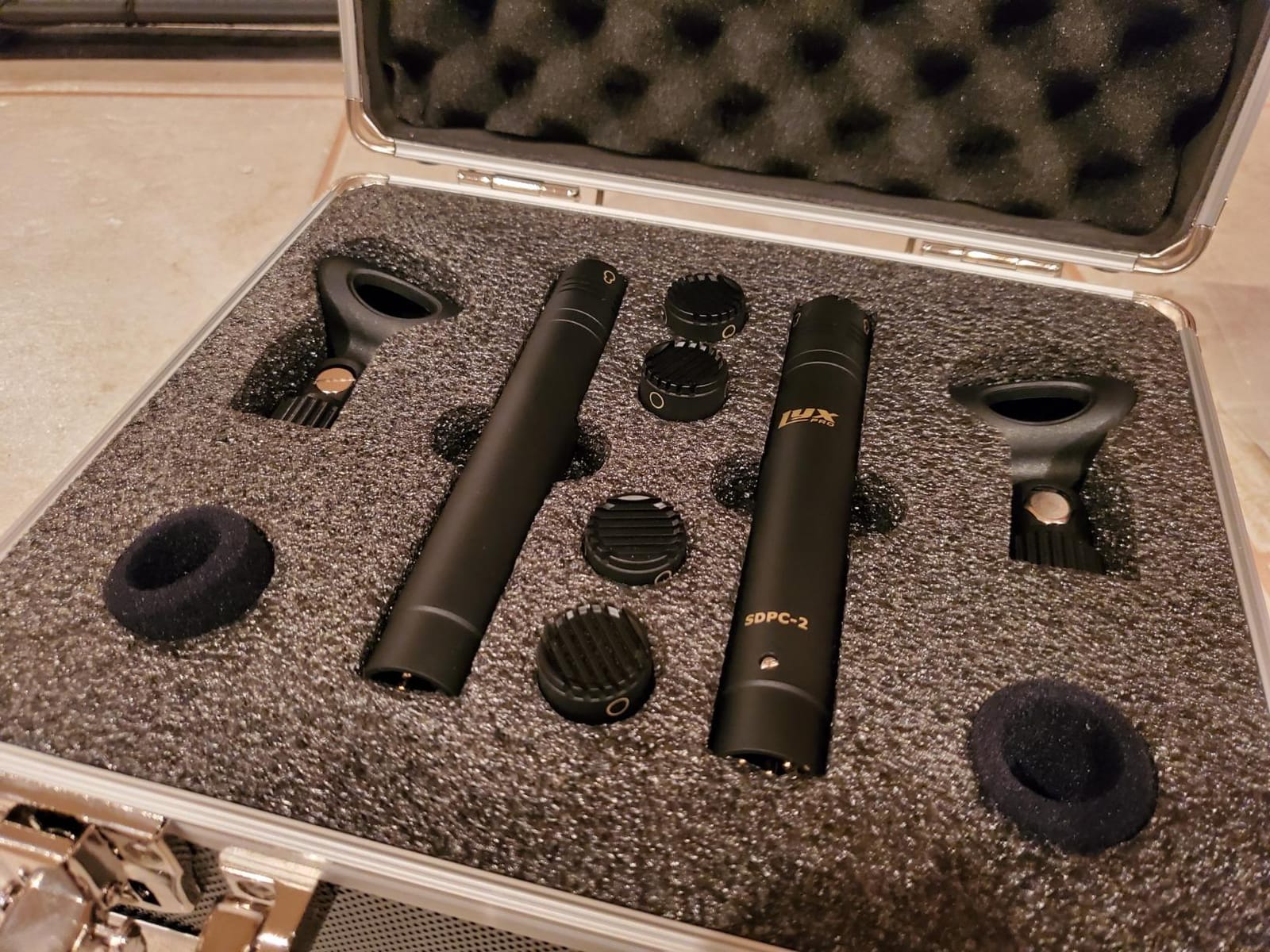 LyxPro SDPC-2 Stereo Pair XLR Pencil Condenser Microphones, 3 Capsules customer photo 1