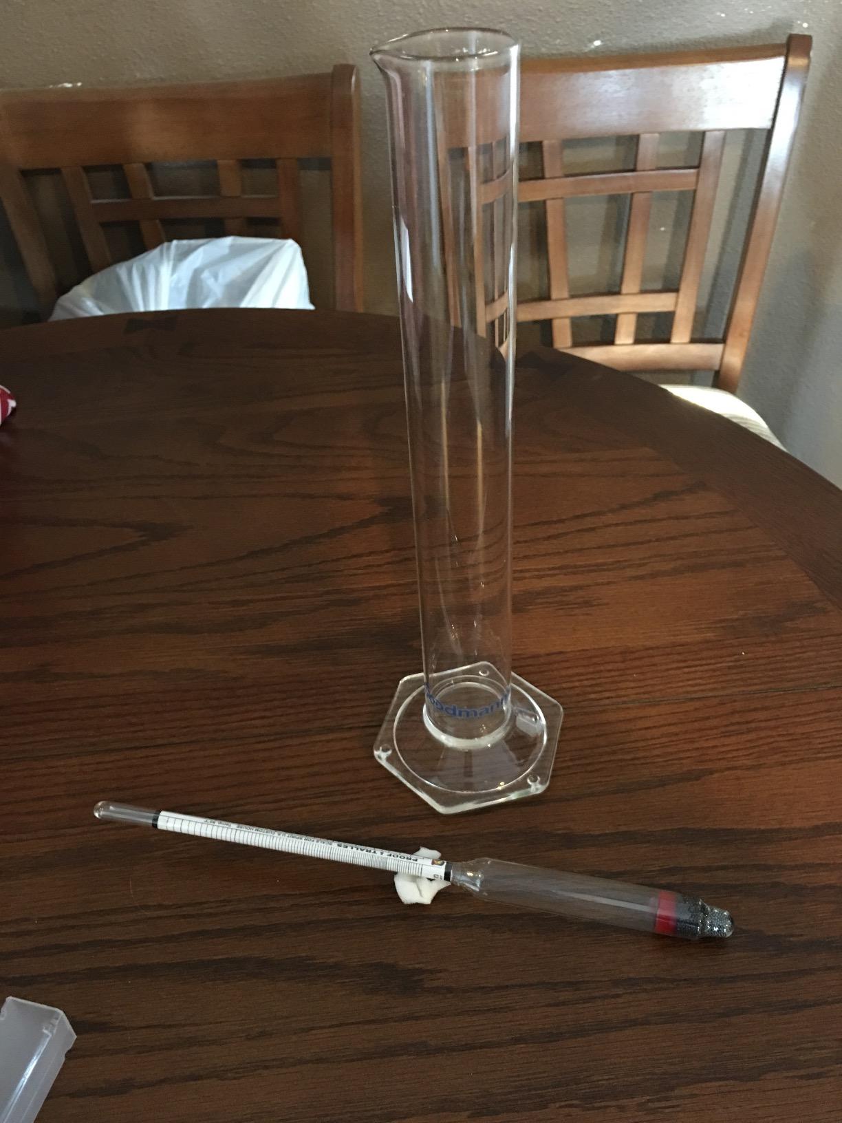 Hydrometer - Alcohol, 0-200 Proof and Tralle customer photo 1