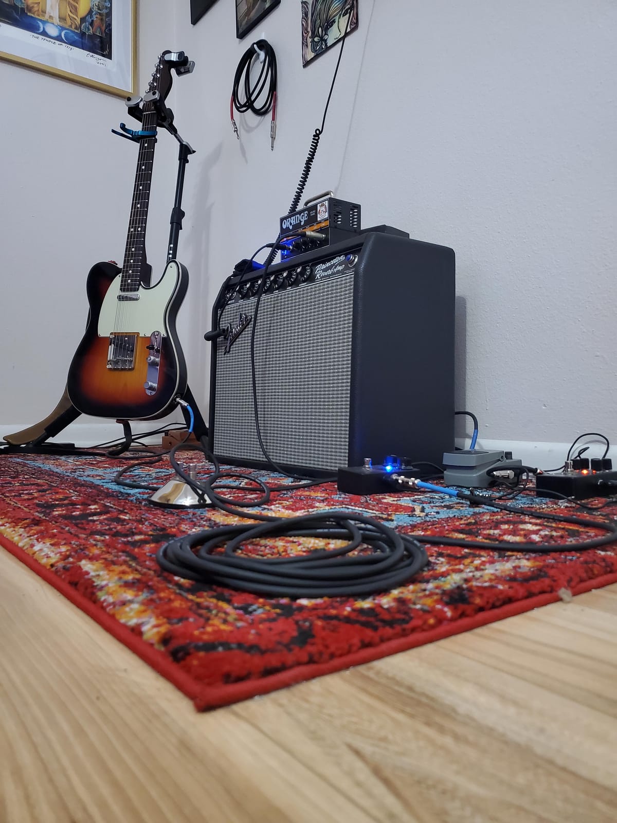 Orange Micro Dark Terror Mini Guitar Amp Head 20 Watts customer photo 1