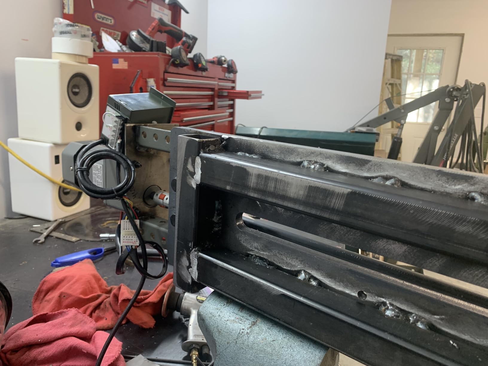 Sheet Metal Bead Roller, 18 Gauge KAKA INDUSTRIAL RM-12 customer photo 2