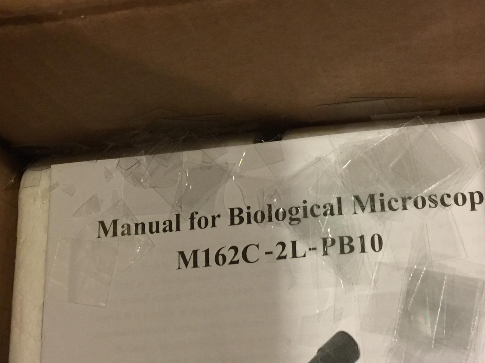 AmScope M162C-2L-PB10-WM-SP14-50P100S 1000X Microscope Kit customer photo 2