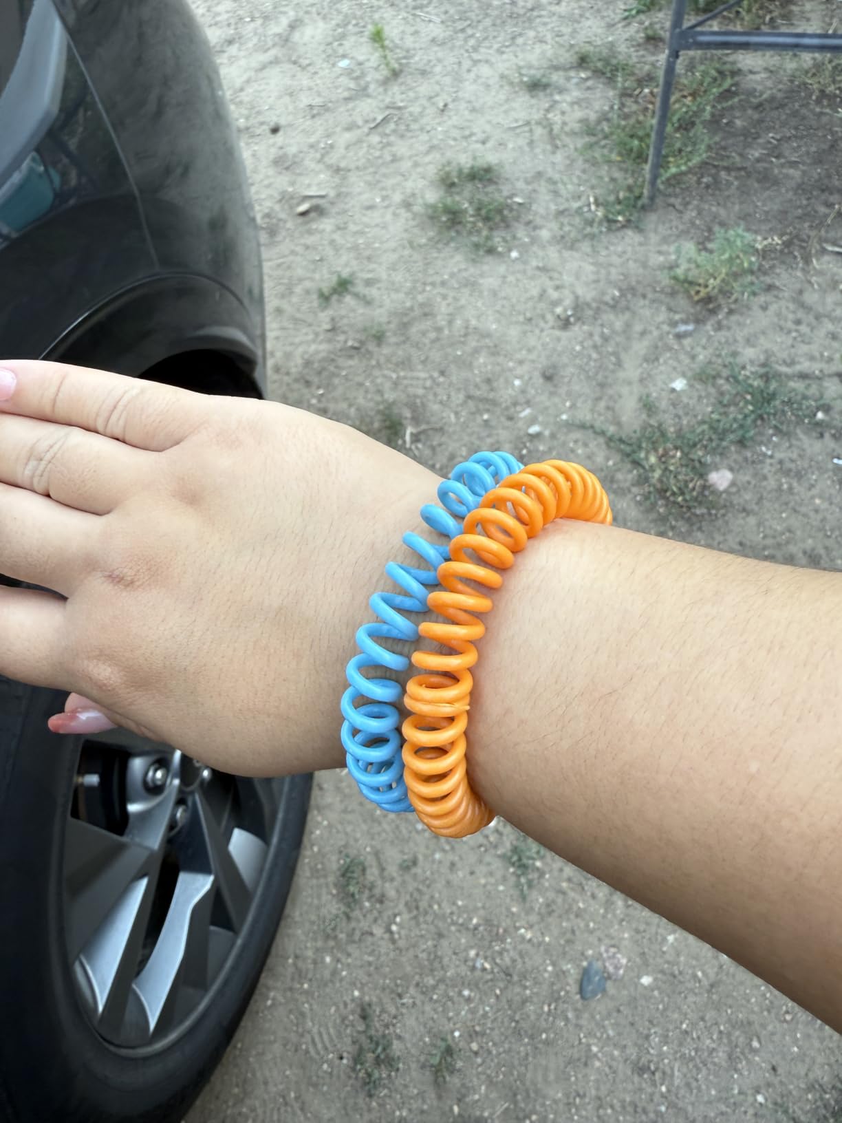 Cliganic Mosquito Repellent Bracelets for Kids & Adults, Natural, 10 Pack customer photo 1