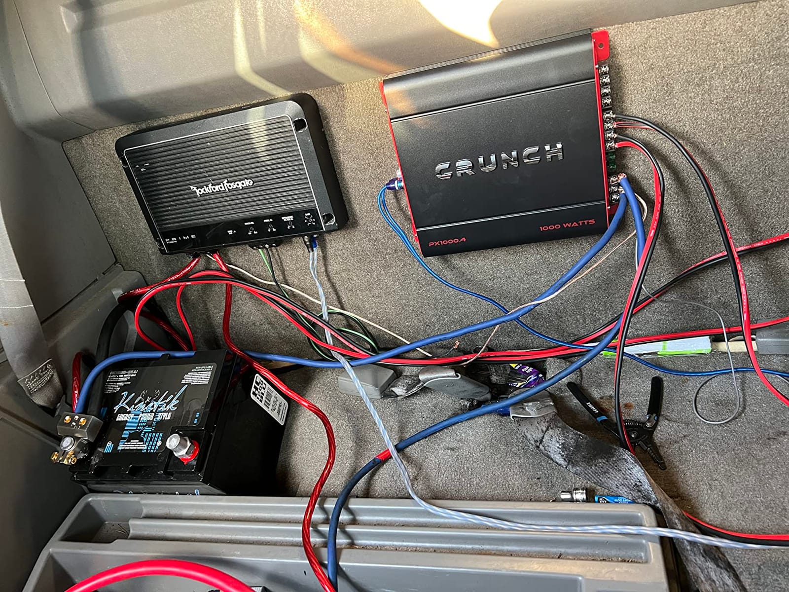 Crunch Power X 1000W 4 Channel Car Audio Amplifier customer photo 2