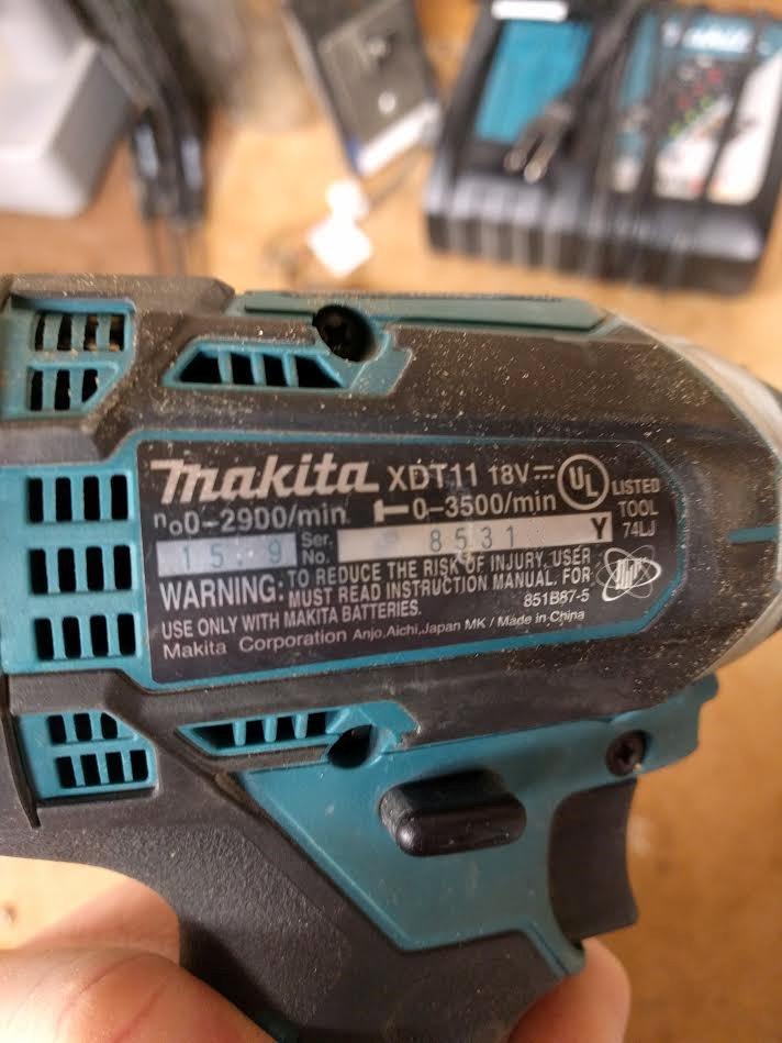 Makita XDT11Z 18V LXT Lithium-Ion Cordless Impact Driver, Tool Only customer photo 2