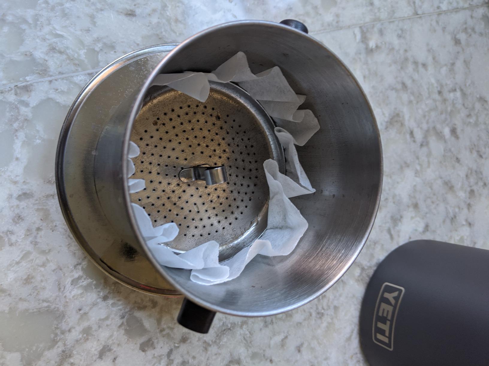 2 x Stainless Steel Vietnamese Coffee Filter Press 8 oz. Works well w/French Grind Coffee. Gravity Insert customer photo 2