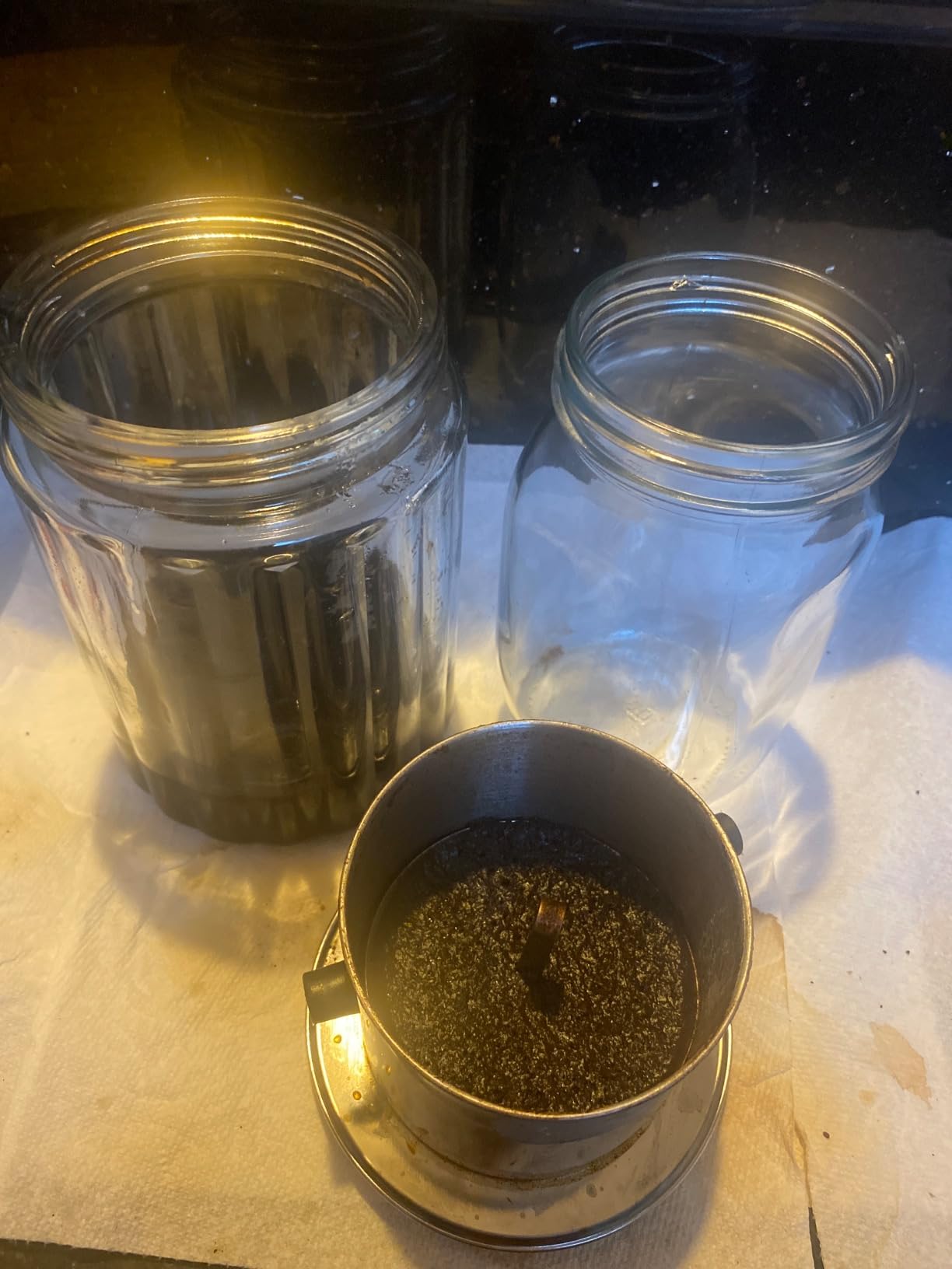 Vietnamese Dripper Coffee Machine Filter. Suitable for Trung Nguyen Coffee- Gravity Insert, Extra large (15 oz) customer photo 2