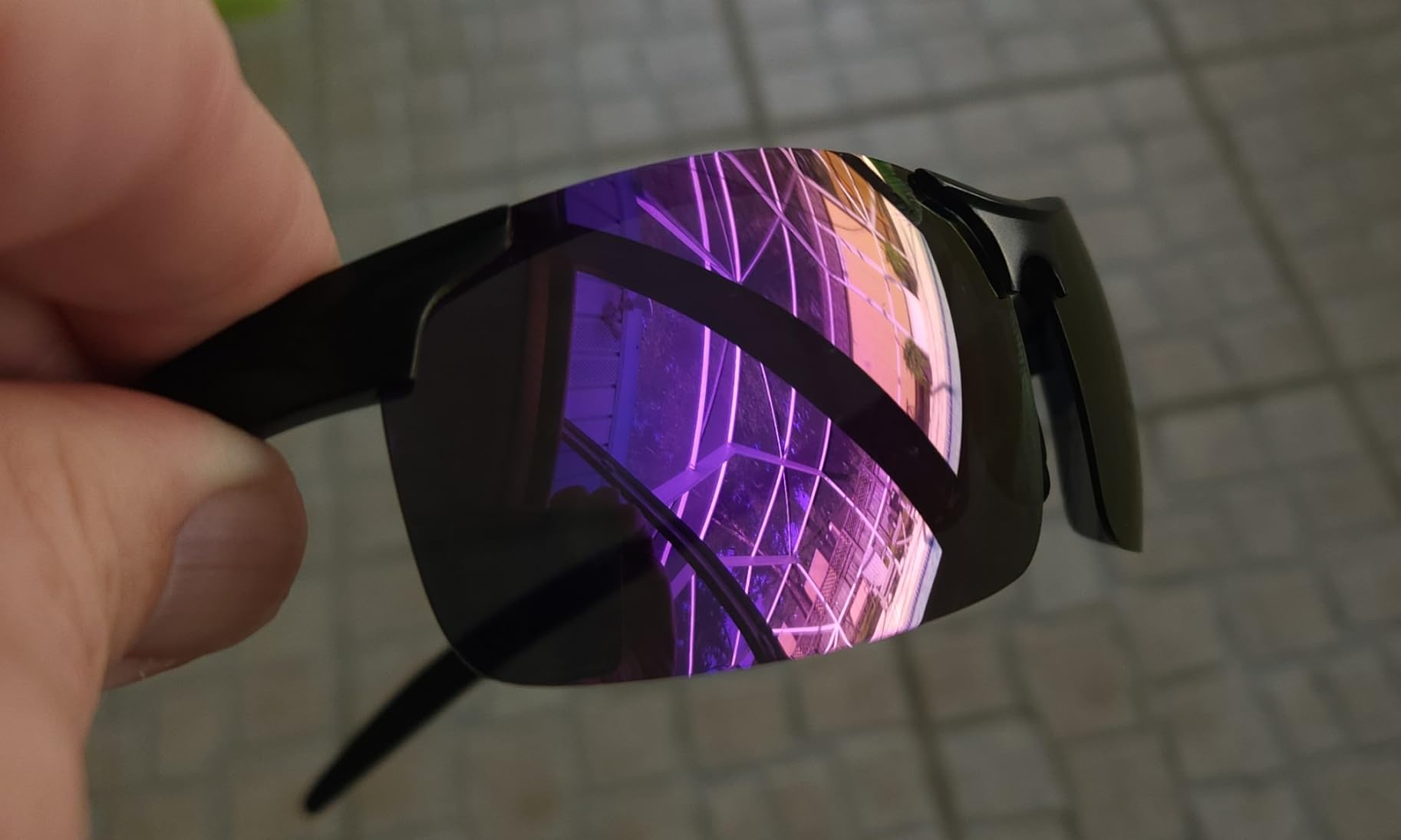 ATTCL 0.9 oz Polarized Sunglasses Men Al-Mg Metal Golf Fishing Sports UV400 | Lightweight Wrap Around Anti Slip Frame Design, Reduces Glare, Fit for Driving, Running, Hiking Outdoors Sun Glasses customer photo 2