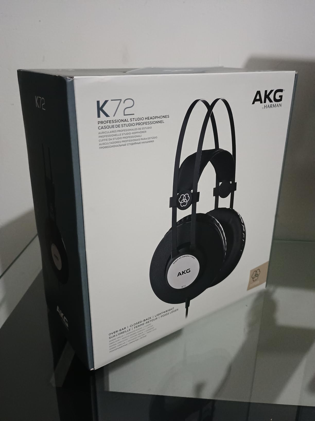 AKG Pro Audio K72 Over-Ear, Closed-Back, Studio Professional Headphones customer photo 2