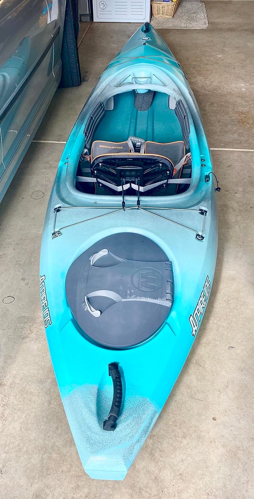 Wilderness Systems Aspire 105 | Sit Inside Recreational Kayak | Adjustable Skeg - Phase 3 Air Pro Seating customer photo 2
